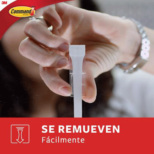 Gancho Sujetaescoba Command™ (sostiene hasta 1,8 kgs)