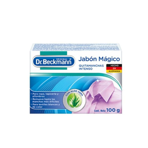 Jabón Mágico Quitamanchas para Ropa y Tapicería 100gr Dr. Beckmann®
