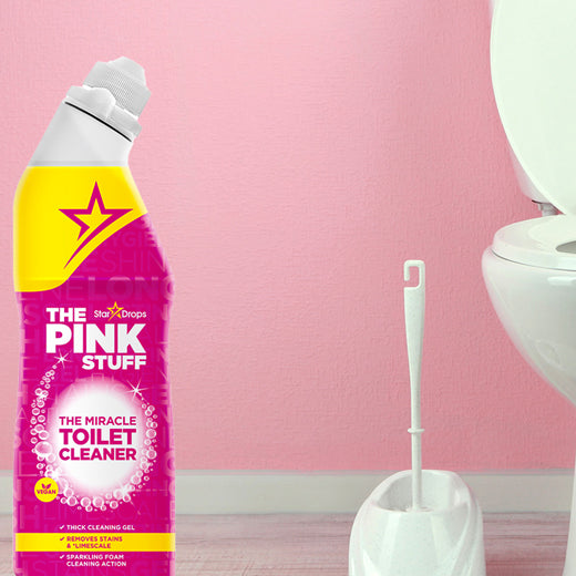 THE PINK STUFF MIRACLE TOILET CLEANER THICK CLEANING GEL FOAM 750ML