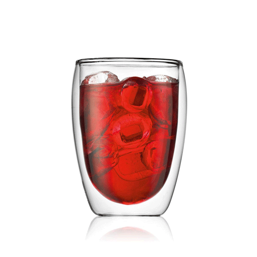 Set 2 Vasos Vidrio Doble Pared 0,35Lts Bodum®