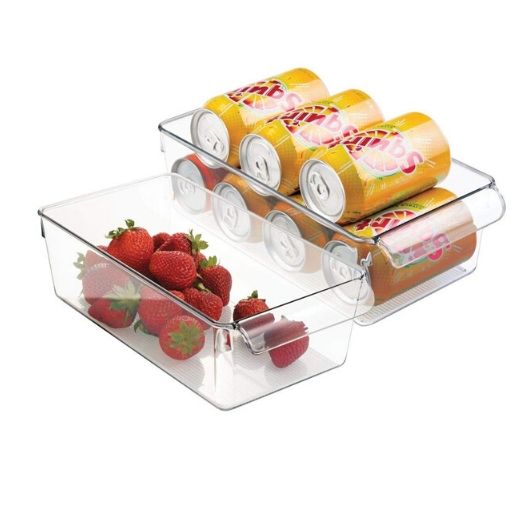 contenedor transparente alimentos refrigerador despensa